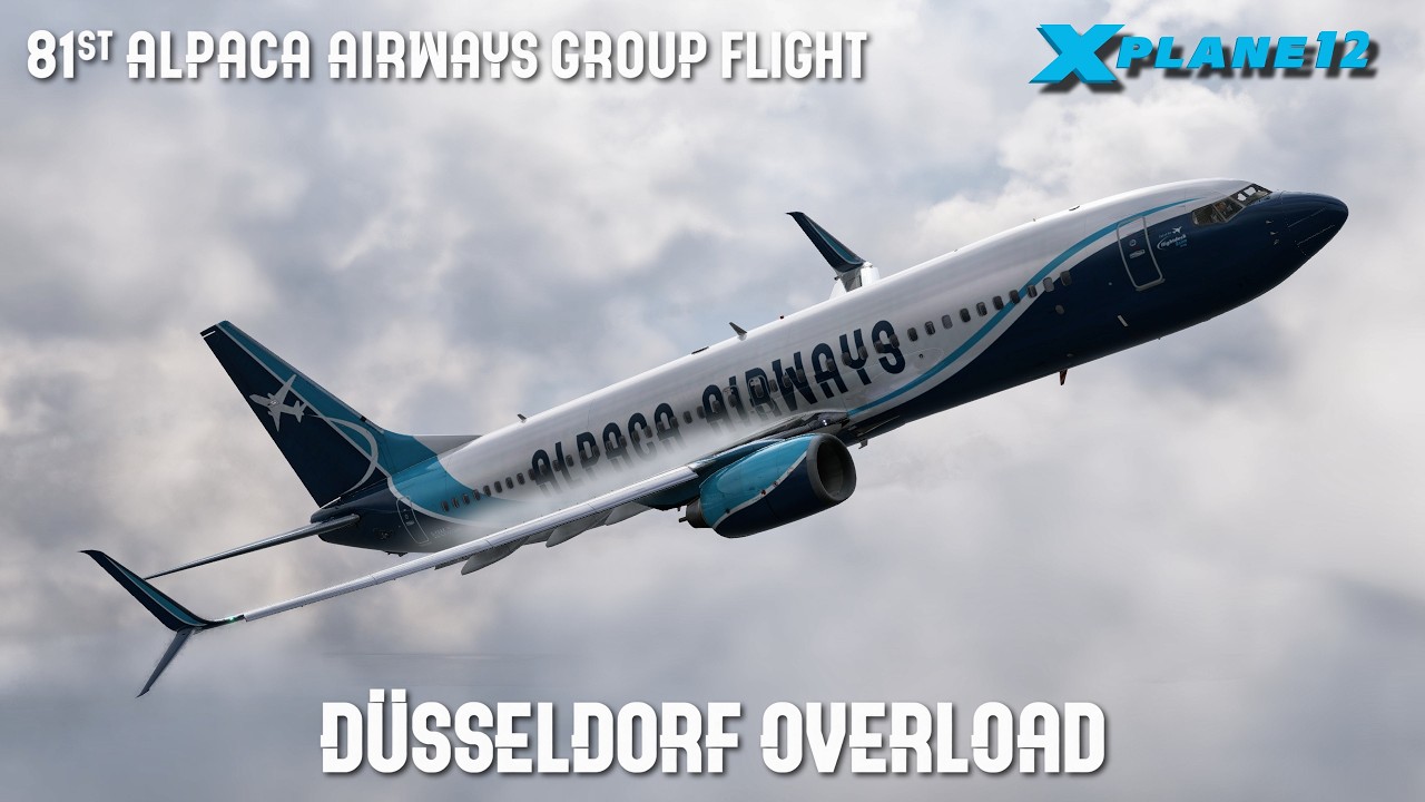 Real 737 Pilot LIVE | 81st Members Only Group Flight | D&uuml;sseldorf Overload | X-Plane 12
