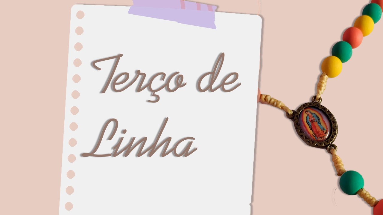 COMO FAZER TERÇO DE LINHA / APRENDA FAZER TERÇOS ARTESANAIS E TENHA UMA RENDA EXTRA!