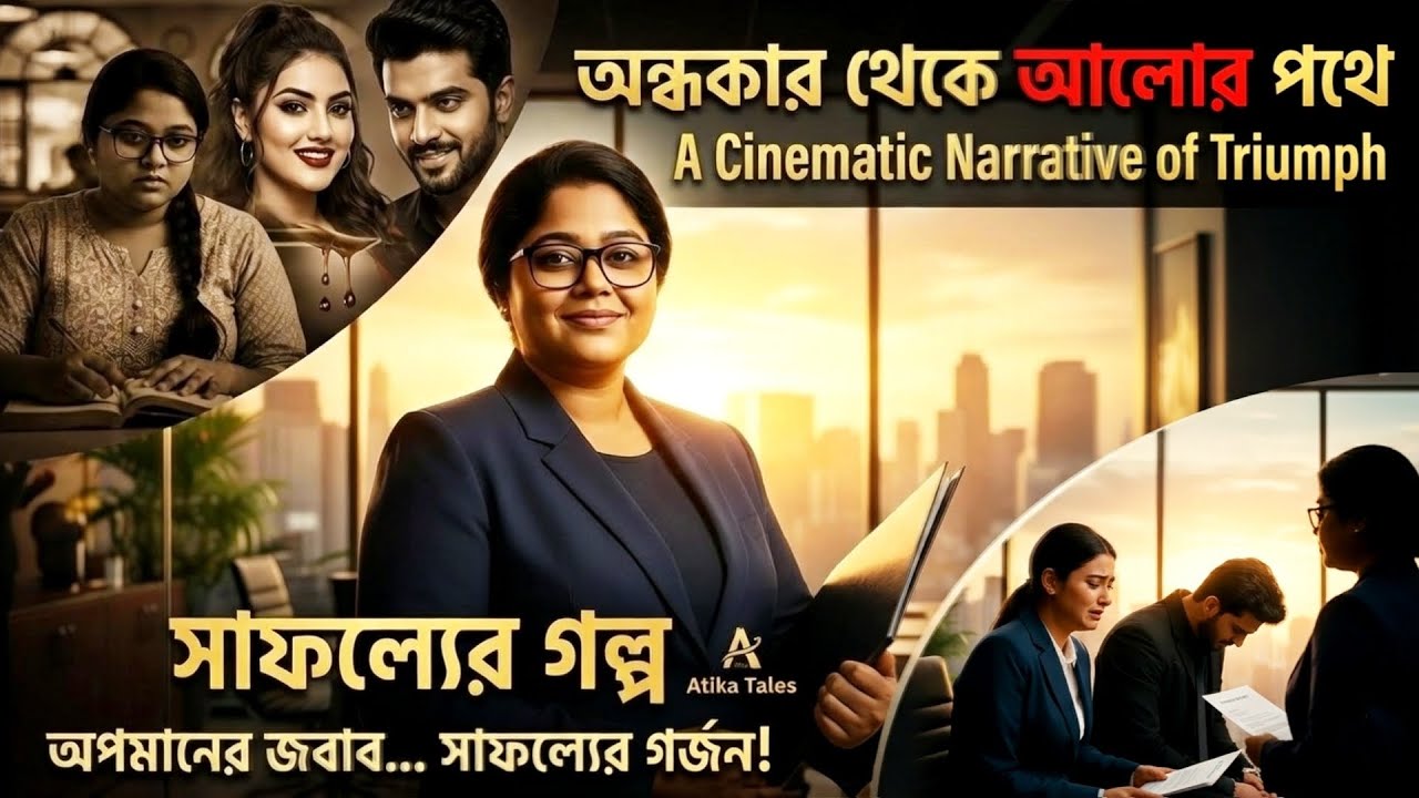 রূপ নয়, যোগ্যতার চরম জবাব! কালো মেয়ের ঘুরে দাঁড়ানোর গল্প | Heart Touching Story Bangla