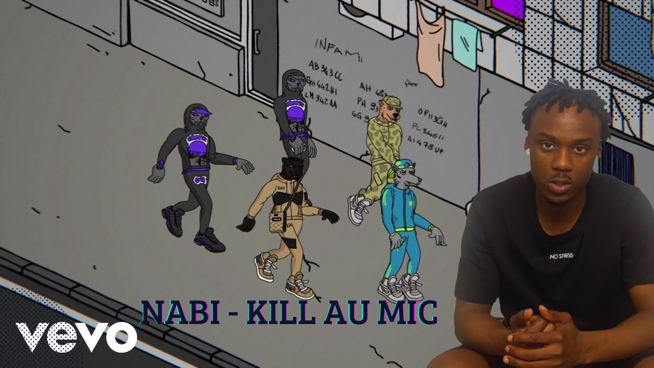 NABI - KILL AU MIC (Official Video) Reaction