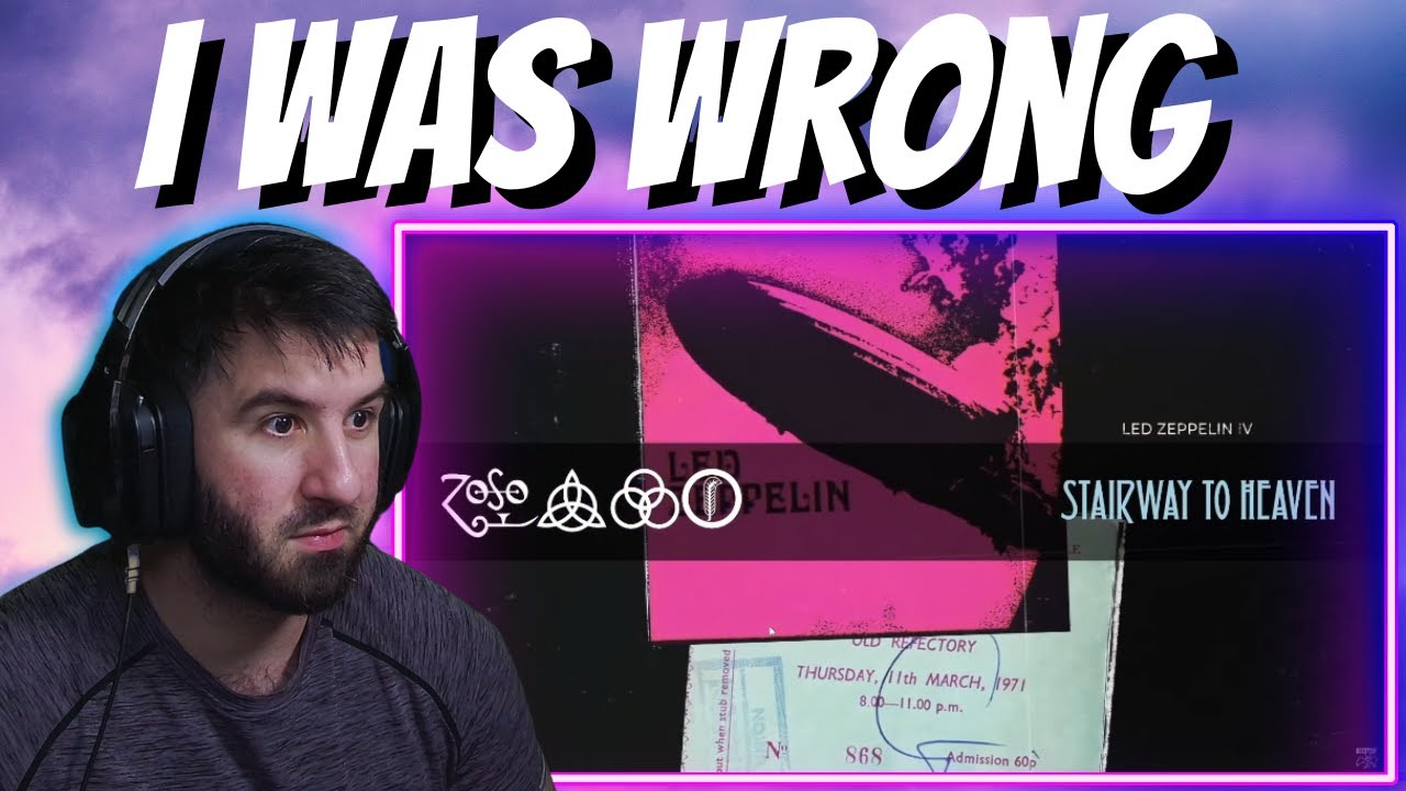 REACTION TO Led Zeppelin - Stairway To Heaven (2nd listen)