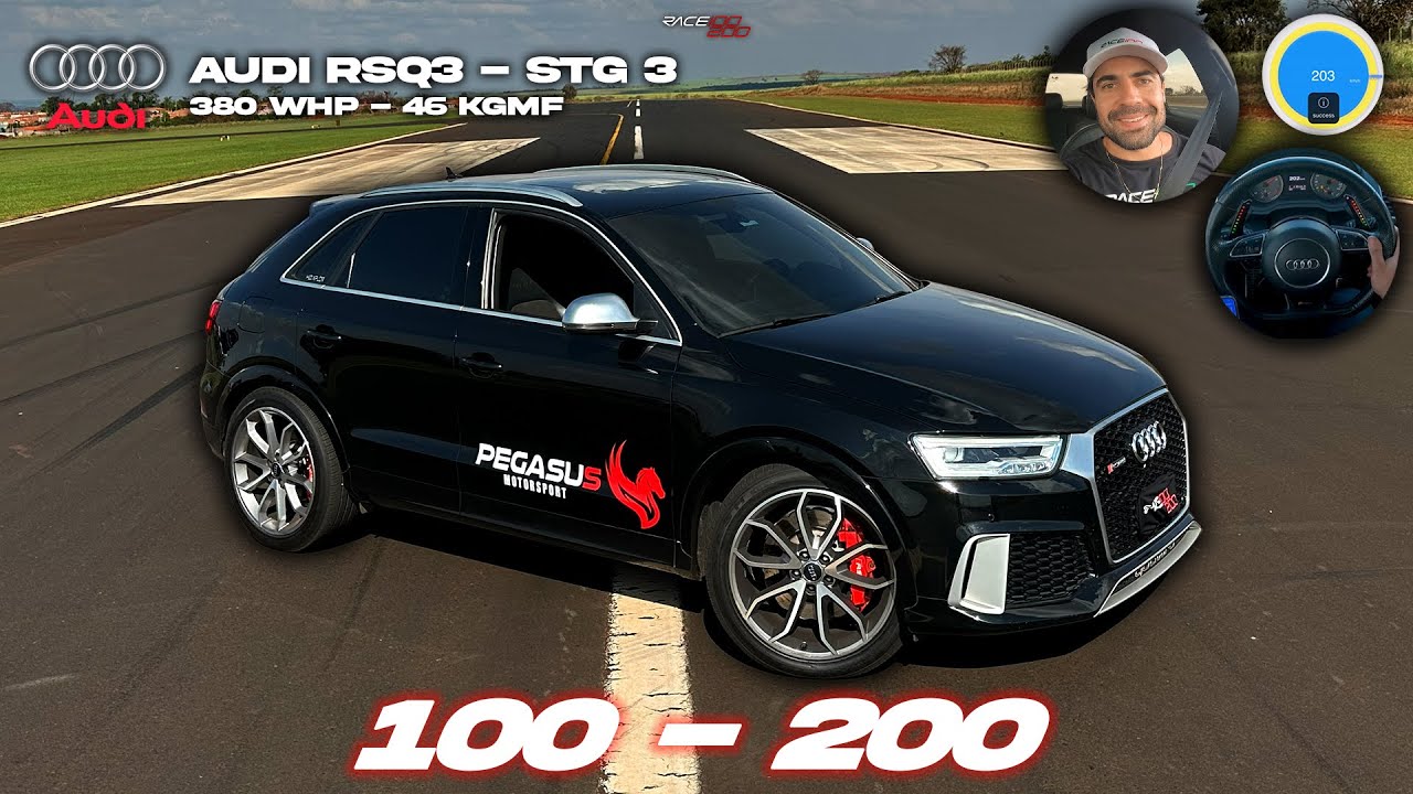 Um SUV de família feito para correr? - Audi RSQ3 STG 3!!!