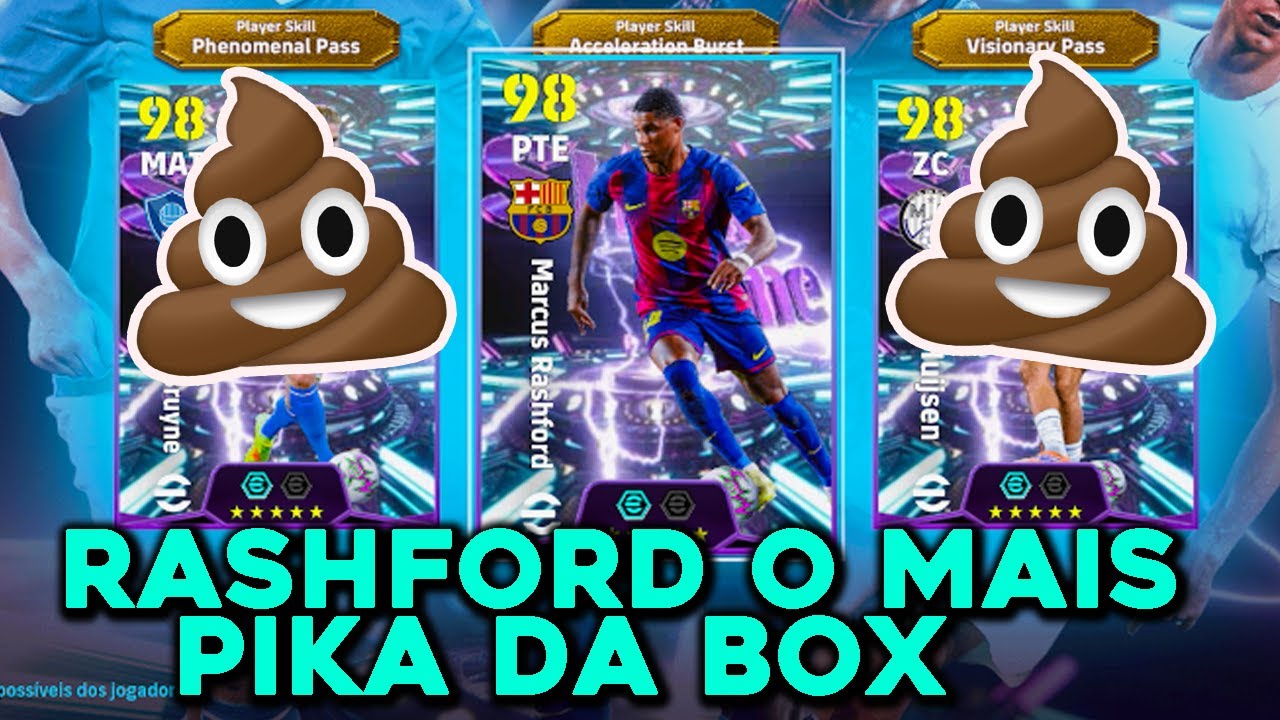 🎁 RASHFORD O MELHOR BOX SHOWTIME GRATIS | eFootball2026