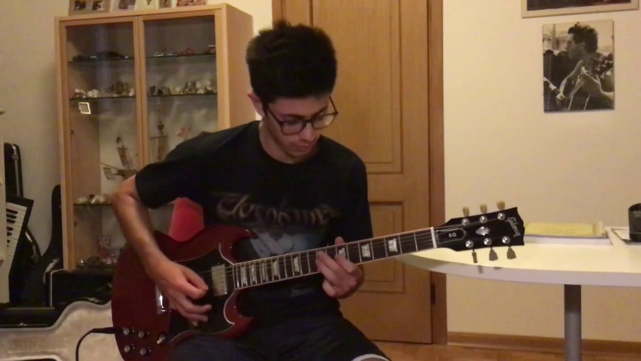 Elvenking - Silverseal  (guitar cover)