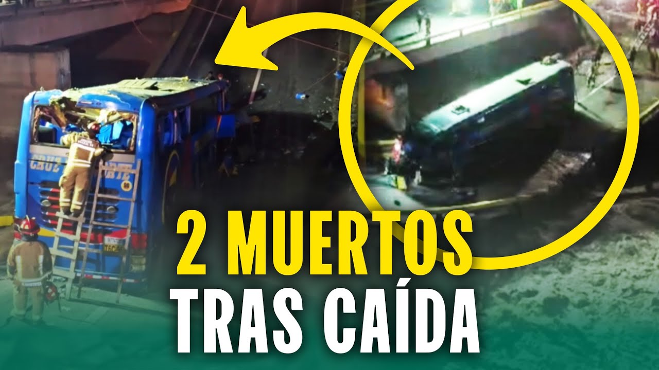 Puente se derrumba y bus interprovincial cae al río: Trágica madrugada en Chancay