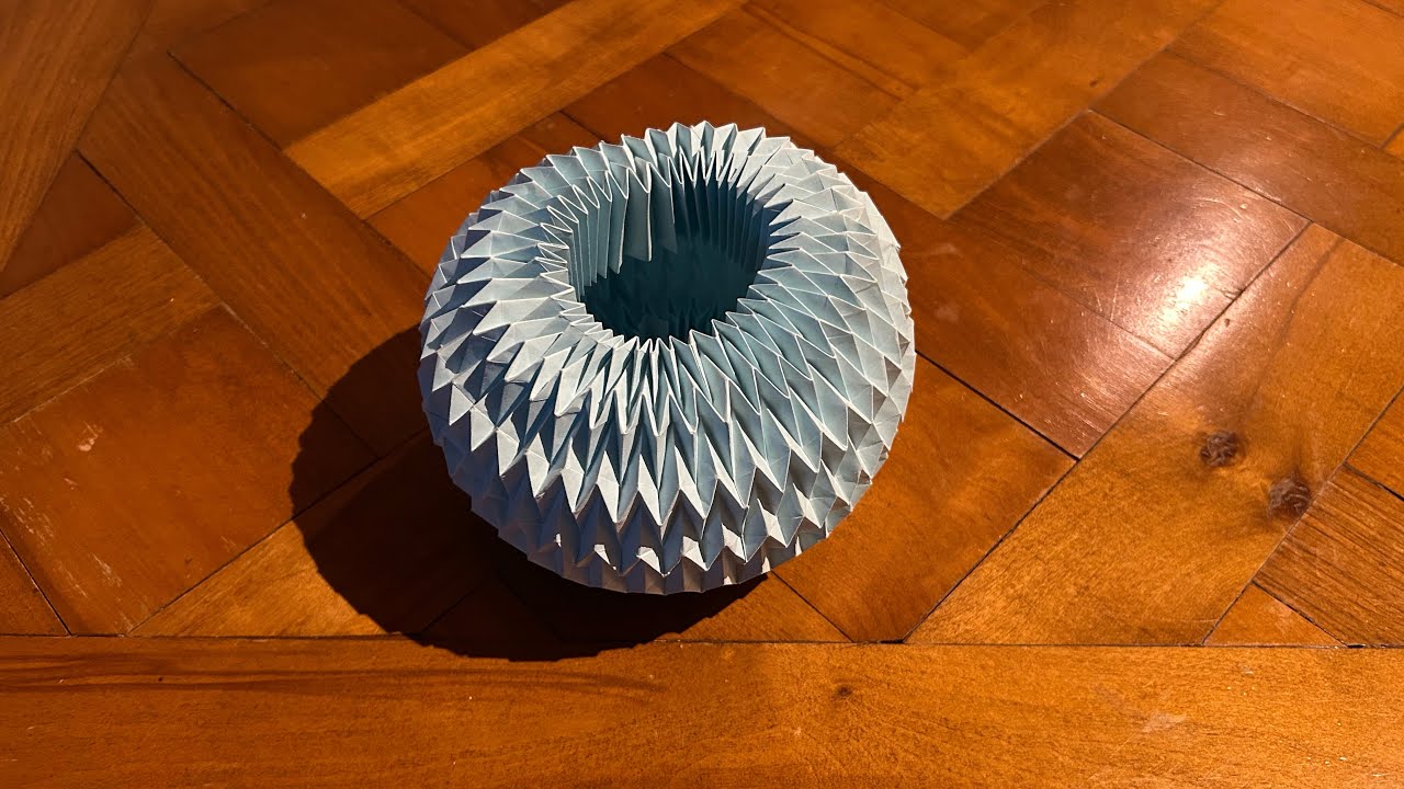 Origami Mega Miura Ori Magic Ball