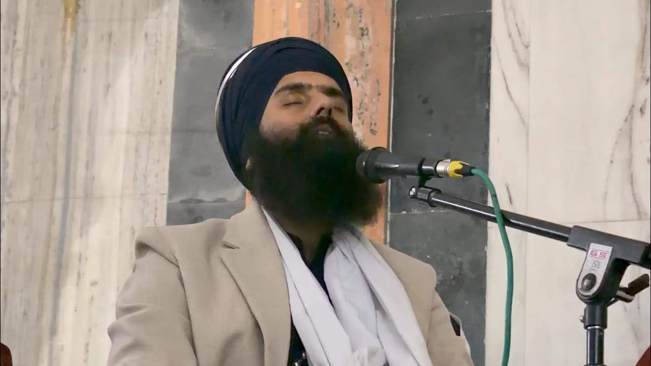 Anand Sahib Bhai Pritpal Singh ji Ragina Delhi Rainsabhai Samagam Gurudwara Bangla sahib Sarovar de 