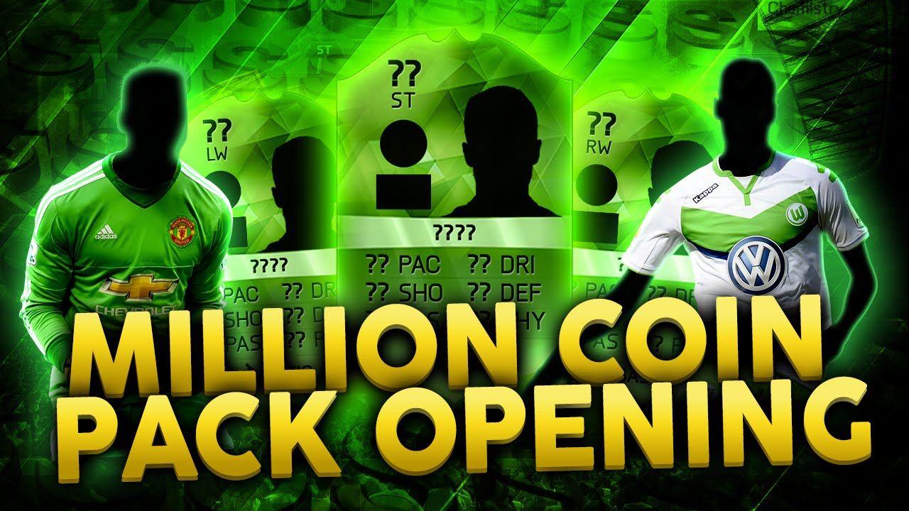 ONE MILLION COIN PACK OPENING: MY FIRST INFORM! FIFA 16 ULTIMATE TEAM