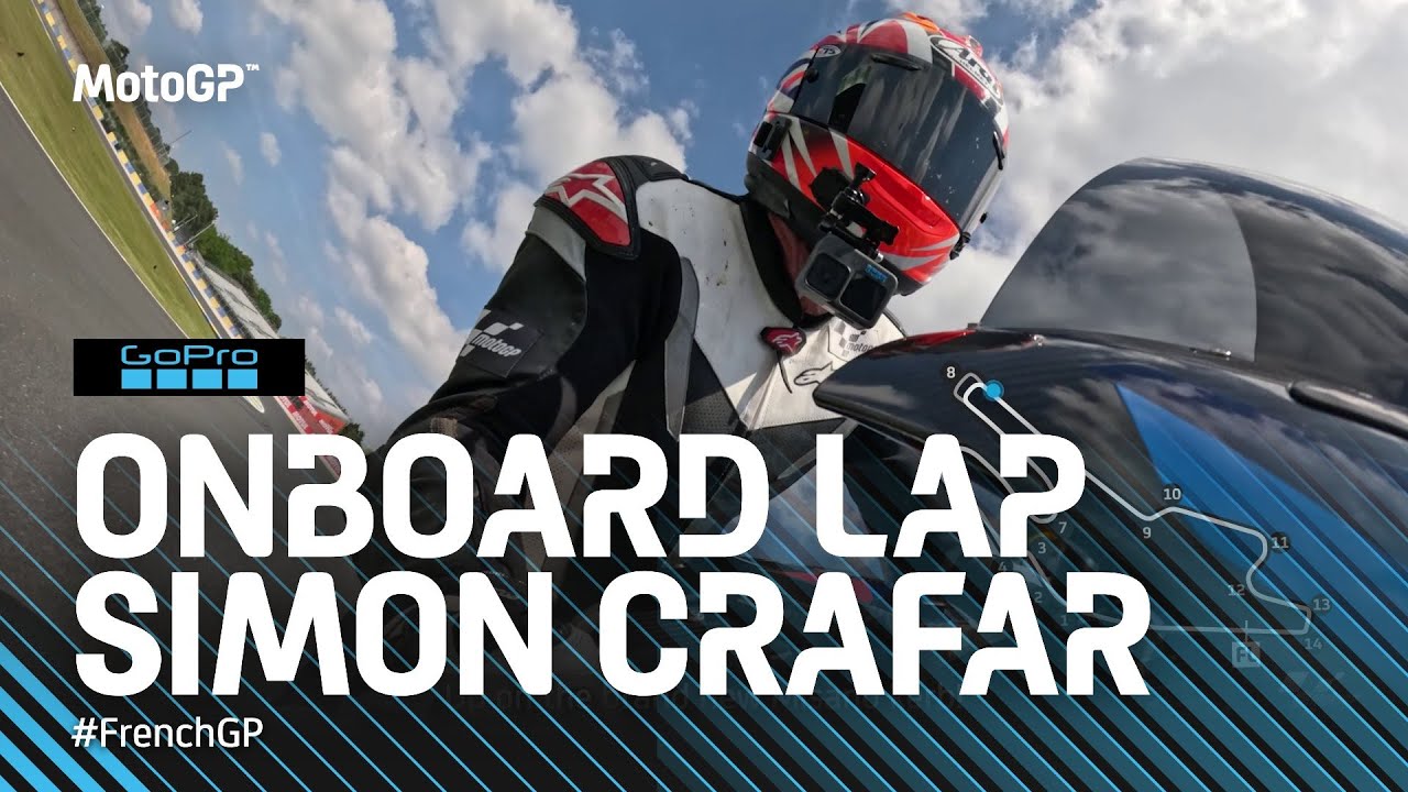 A ride up the hill of Le Mans! ⛰️ | GoPro Lap with Simon Crafar