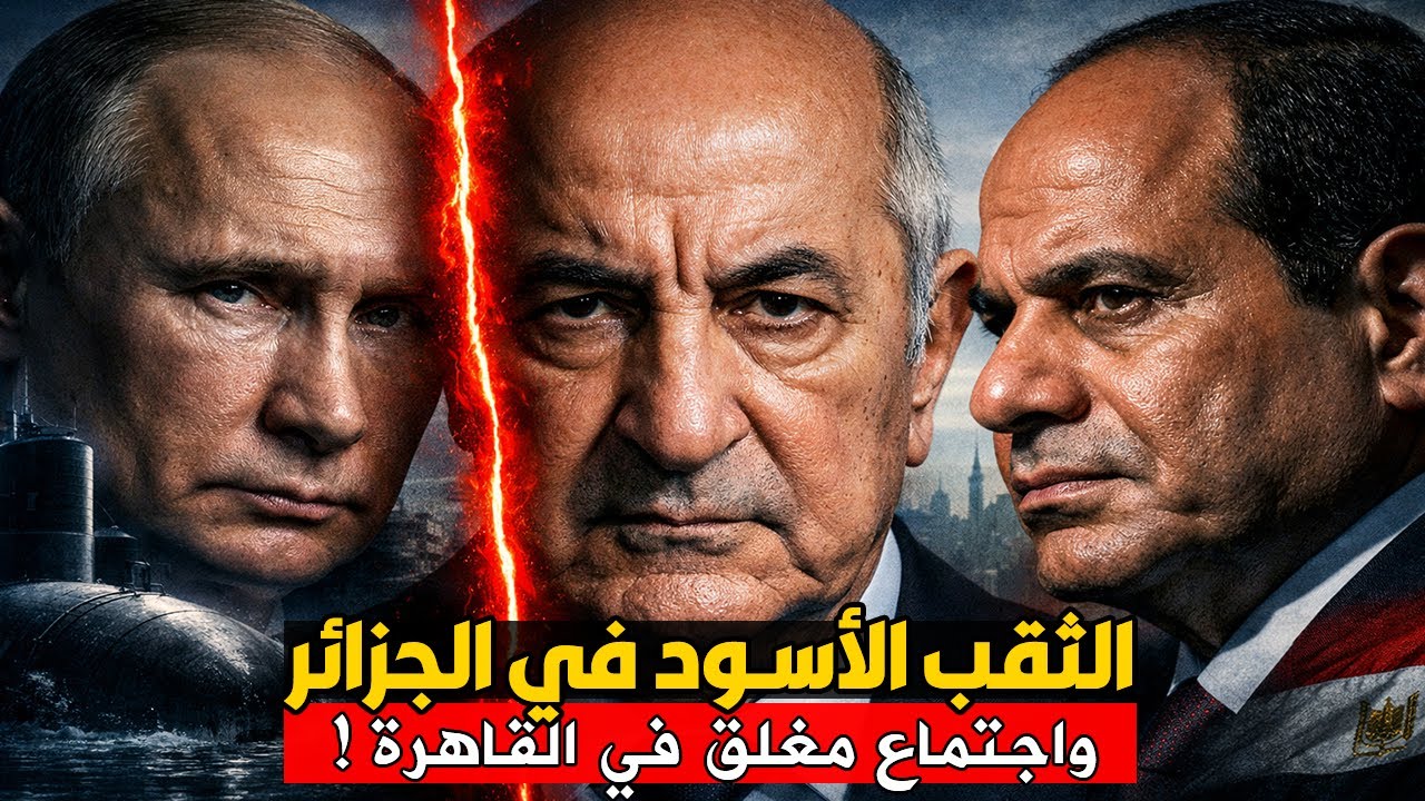 لماذا أرسل بوتين أخطر غواصاته إلى الجزائر؟ وماذا دار في اجتماع القاهرة المغلق؟