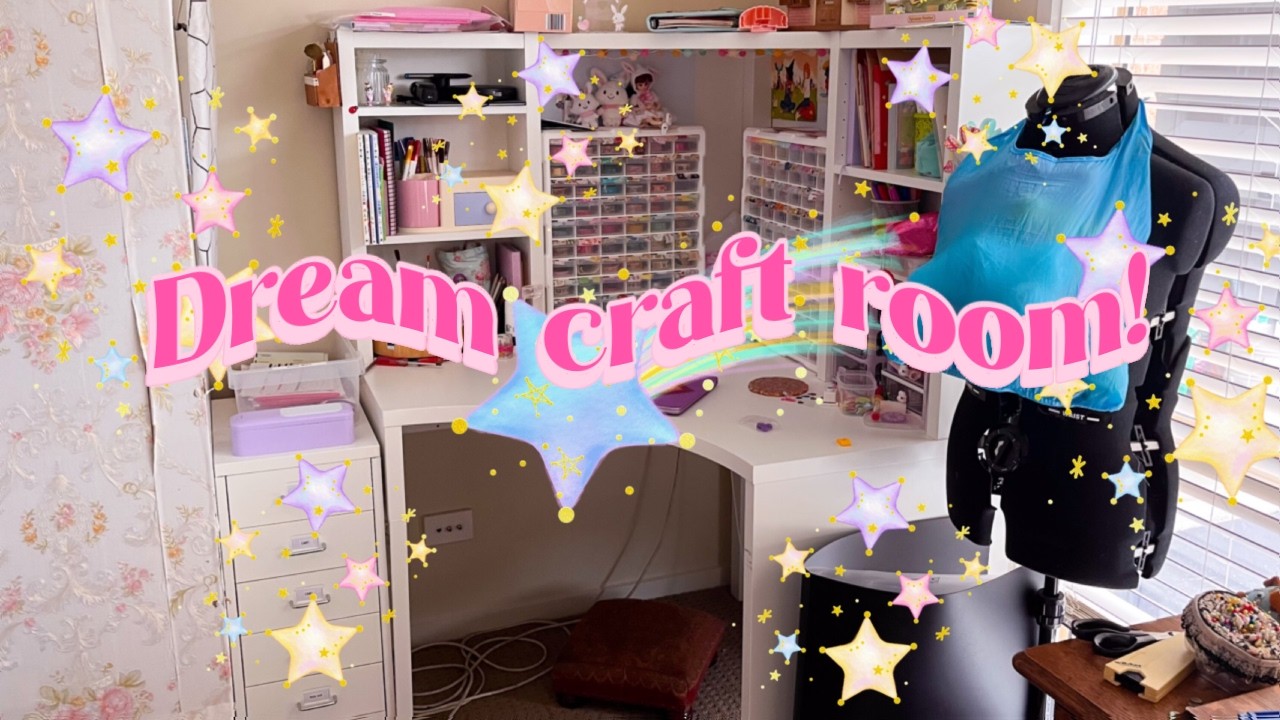 💕 🎨 CREATING MY DREAM CRAFT ROOM 🎨 💕