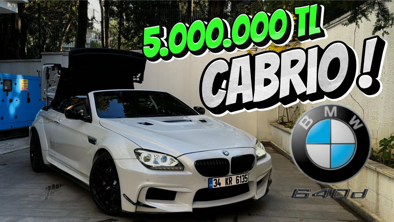 TÜRKİYEDE TEK | BMW 640D XDRİVE CABRİO | İNCELEME VE TEST SÜRÜŞÜ