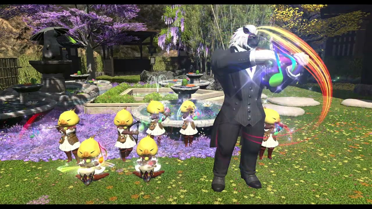 [ • FFXIV Bard Performance • ] Azumanga Daioh OP - Soramimi Cake (TV Size)