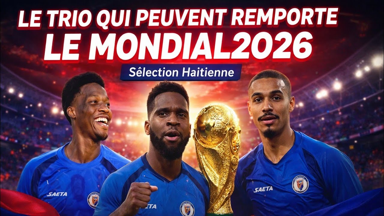 Odsonne Édouard,Wilson Isidor et Gorby Jean-Baptiste:La révolution qui peut changer l’histoire Haïti