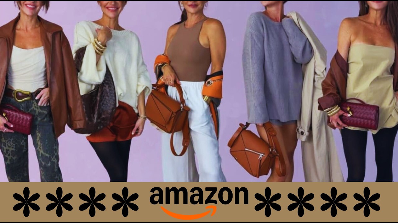 Опаздываю!! ⏰ 5-минутный челлендж по созданию образа на Amazon (менее 30 долларов)