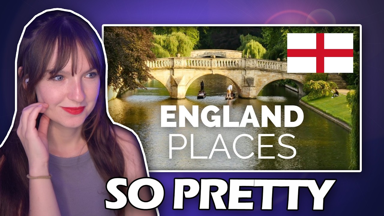 First Time Watching: 10 Best Places in England (Italian/Ukrainian Reacts)