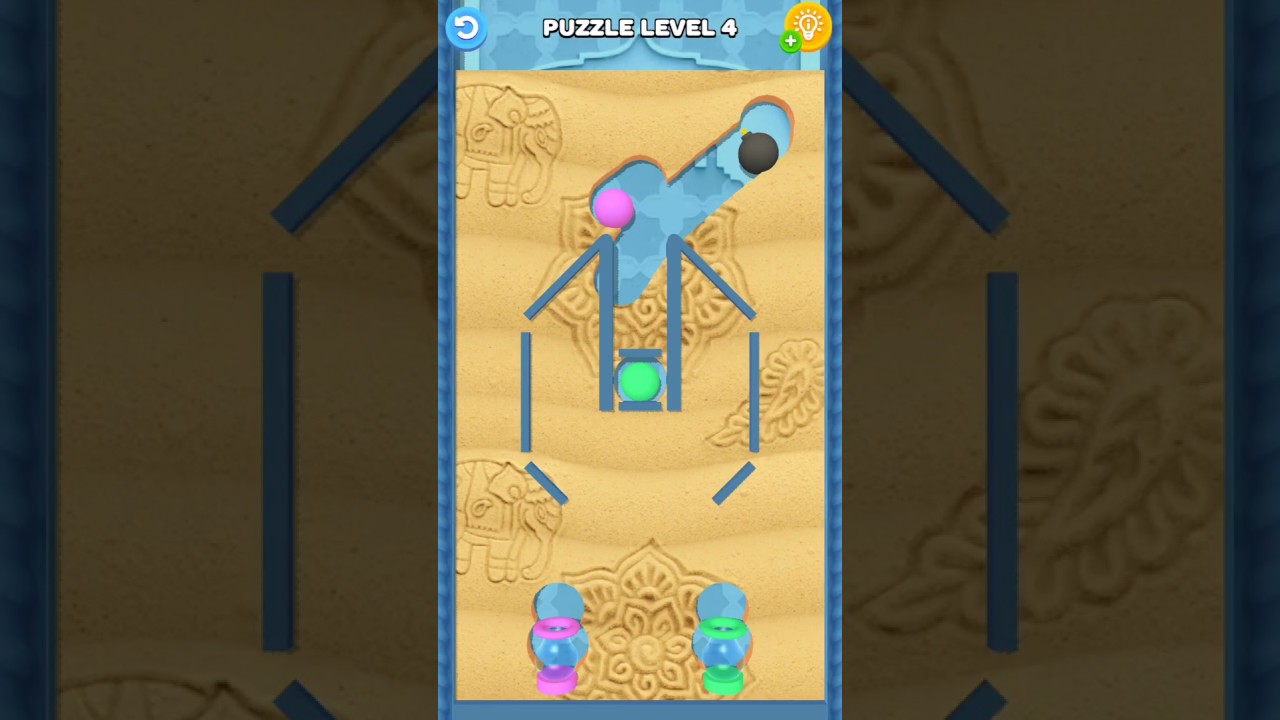 Sand Balls INDIA Puzzle Level 4 TRICK