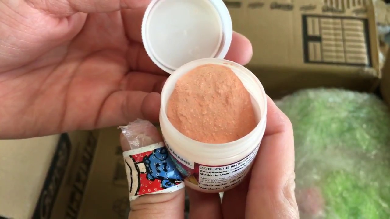 Abriendo mi compra de manualidades
