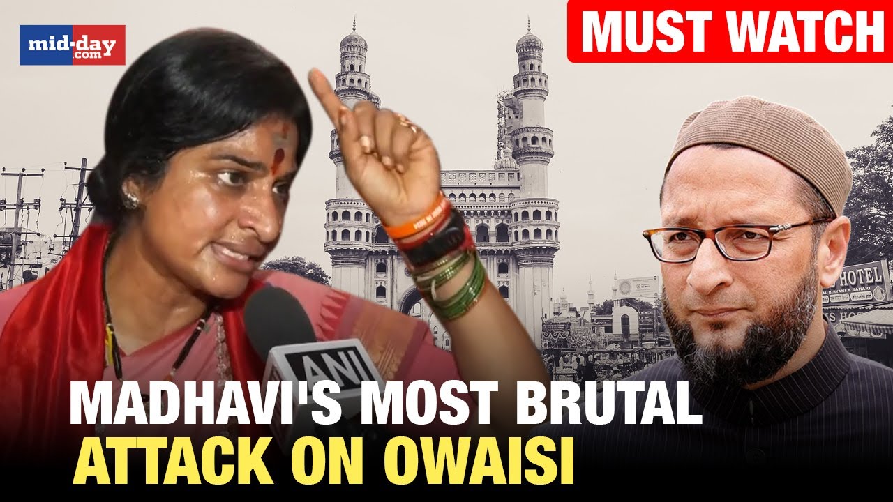 Madhavi Latha Attacks Owaisi, Says 'He Wants To Exploit Muslims For Political Benefits'