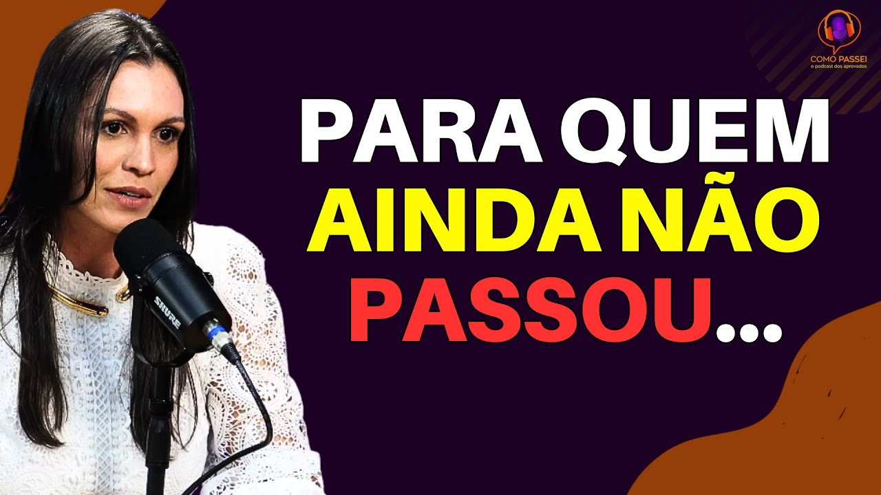 Um recado importante para quem estuda para concurso público e não passou