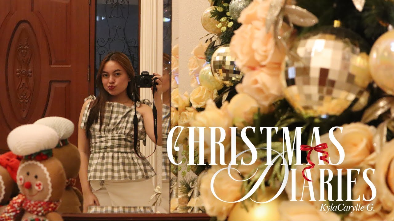 Vlogmas Week 3: Pamper Day,  Movie Night, Family Dinner, Christmas Eve |KylaCarylle G.