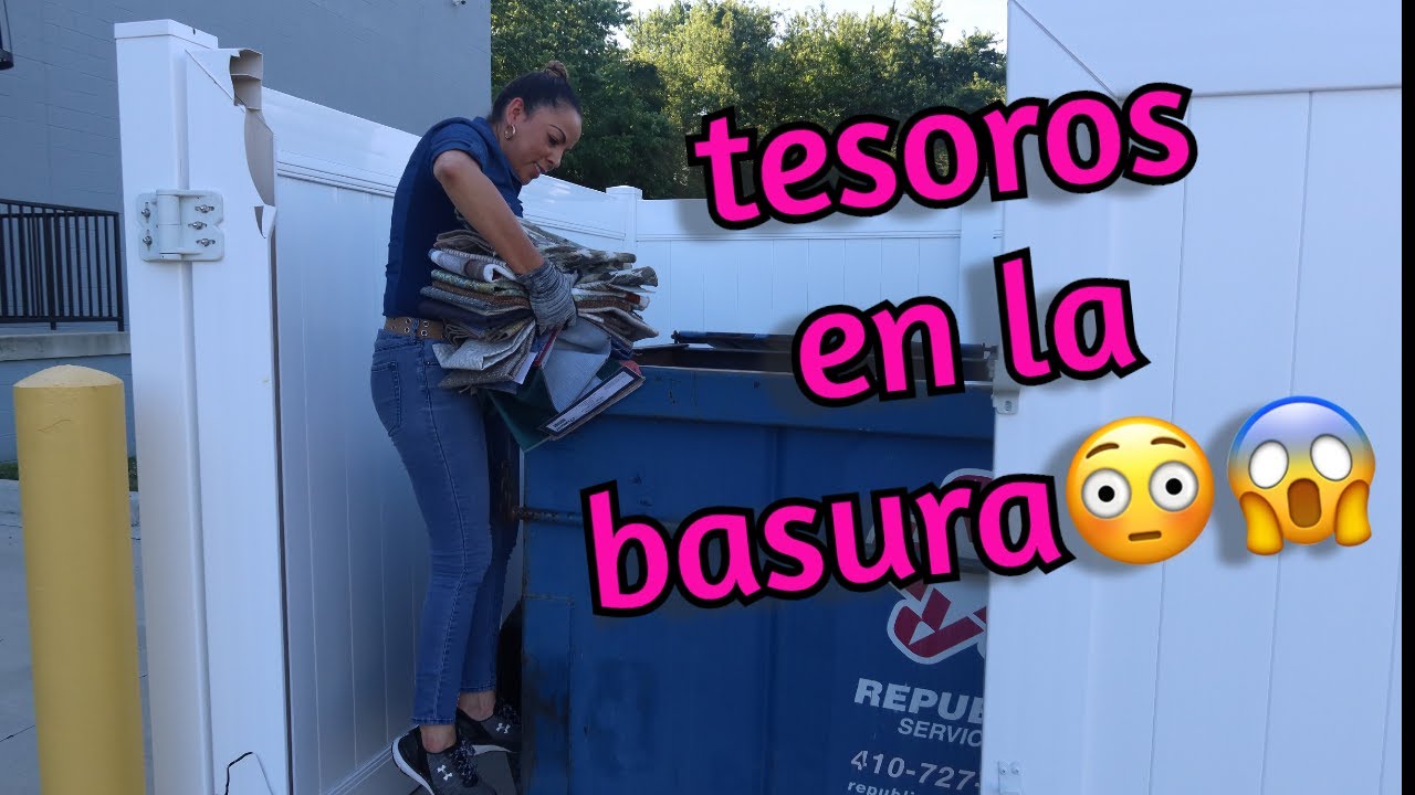 DUMPSTER DIVING-Lo Que Tiran En USA🇱🇷Encontre Un Tesoro😳😱