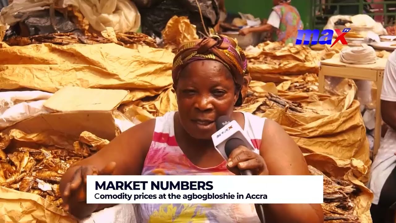 Commodity prices at the Agbogbloshie market  in Accra
