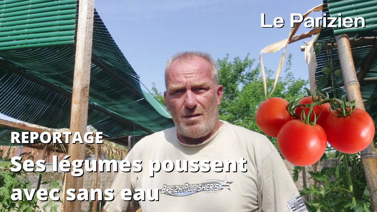Ce jardinier parvient &agrave; faire pousser des l&eacute;gumes sans une goutte d'eau !