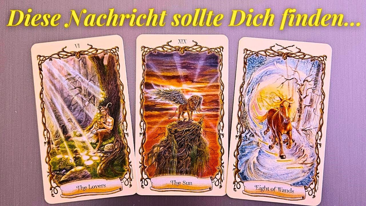Du wirst Dich im Fluss des Glücks befinden | Genau dieser Mensch wird sehr schnell zu Dir kommen