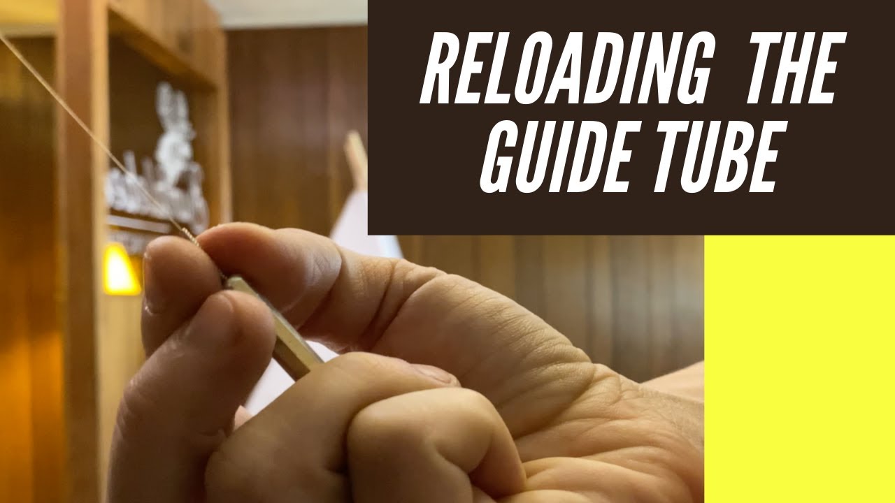 Japanese acupuncture technique: How to reload the guide tube