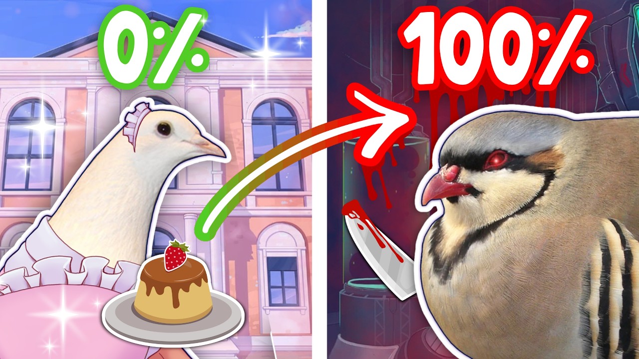 I Played 100% of an Insane Pigeon Dating Simulator… It was SHOCKINGLY DARK