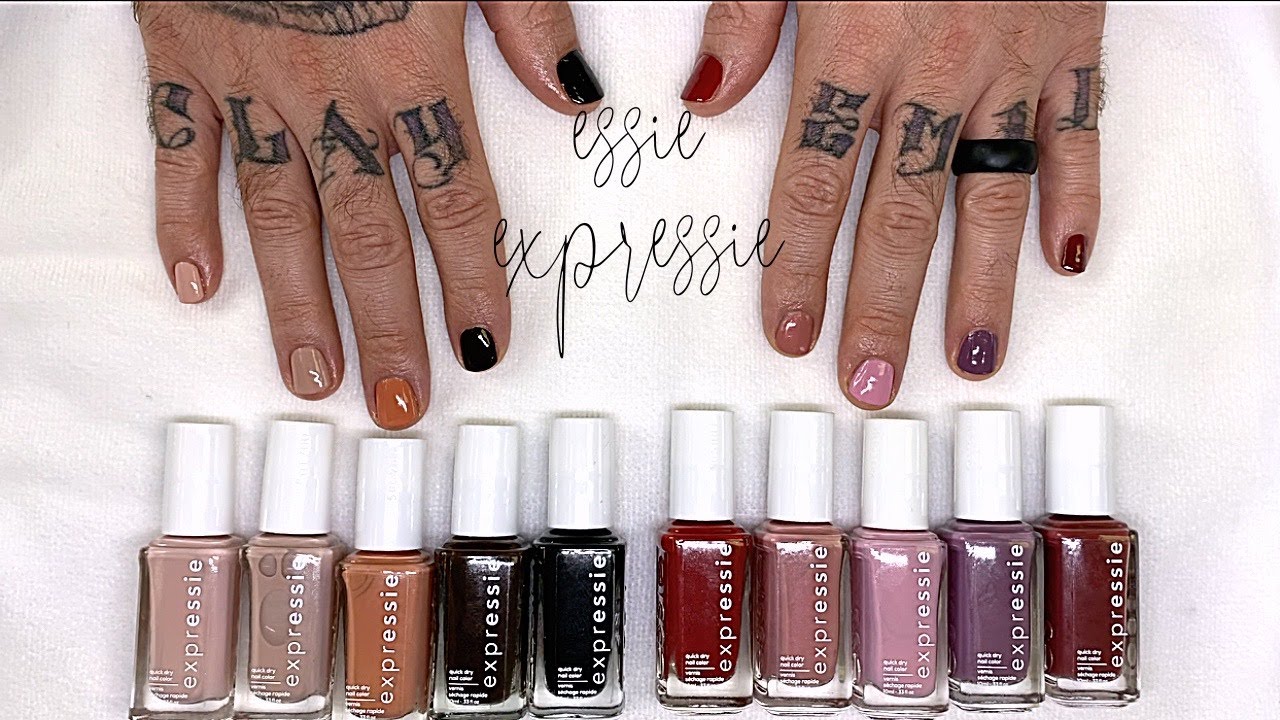 Essie Expression | Образцы и сухой тест