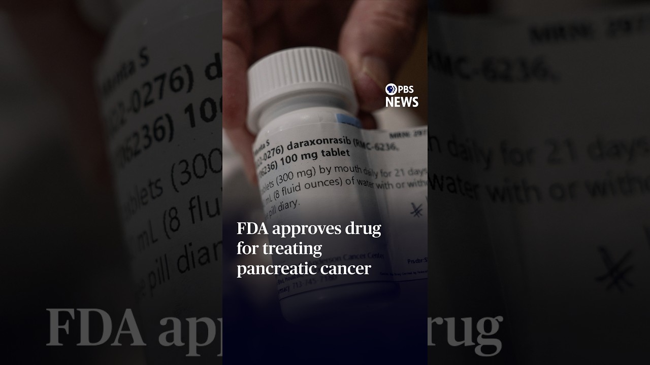 FDA approves drug for treating pancreatic cancer
