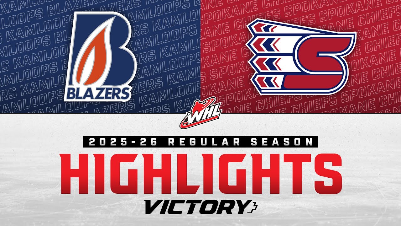 Kamloops Blazers at Spokane Chiefs 01/24 | WHL Highlights 2025-26
