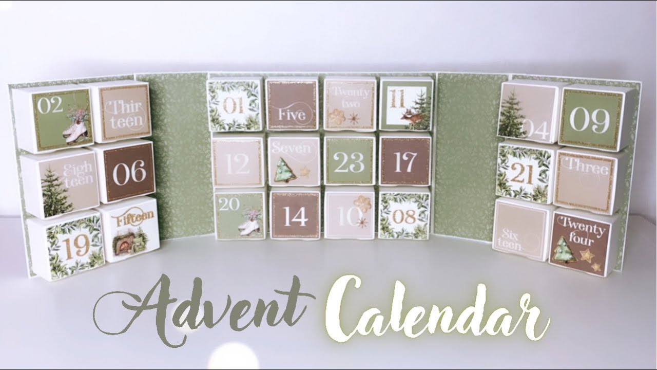 Advent Calendar Book | Tutorial