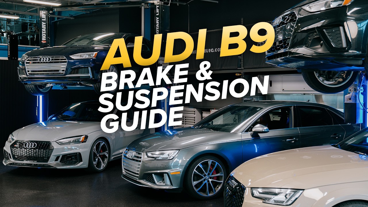 Audi S5 Suspension & Brake Guide: Everything You Need To Know (2018-2024 Audi B9 S4, S5 Sportback)