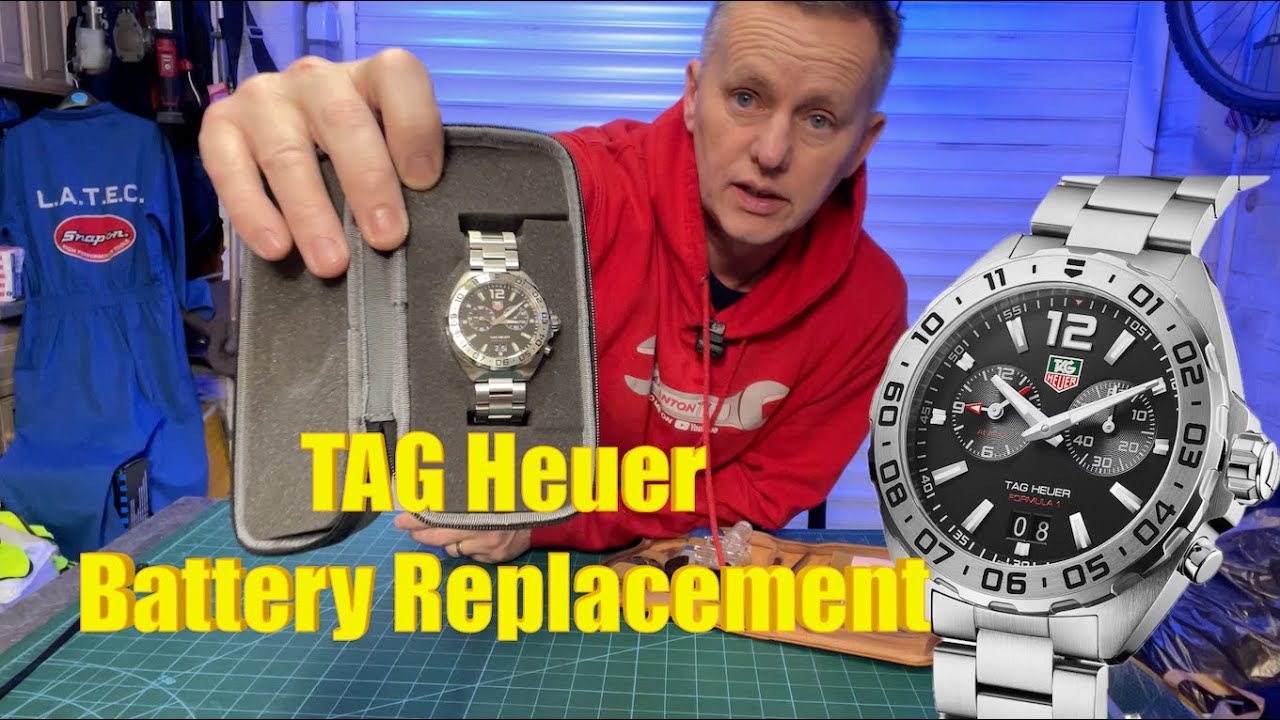 TAG Heuer F1 Watch Battery Replacement, Didn't Go As Planned! Must Watch Before Attempting Repair.