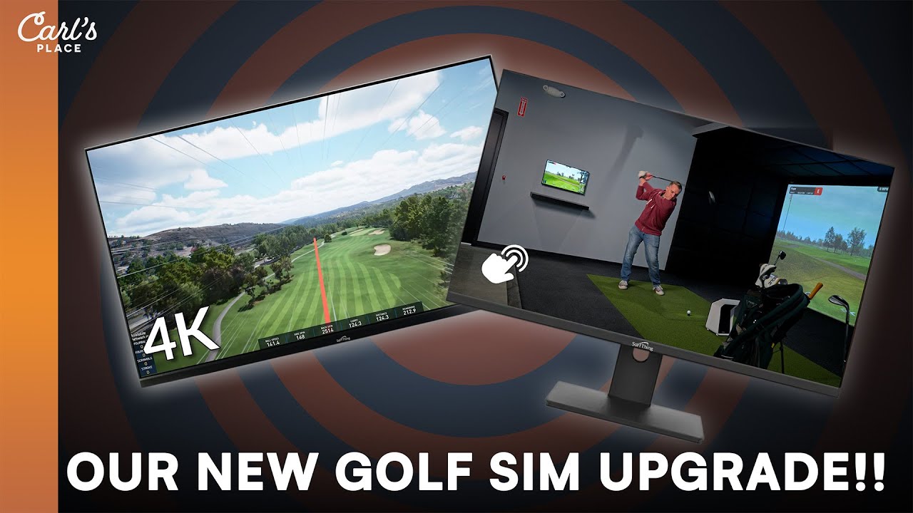 New at Carl’s Place: SurfThing Touchscreens for Golf Simulators