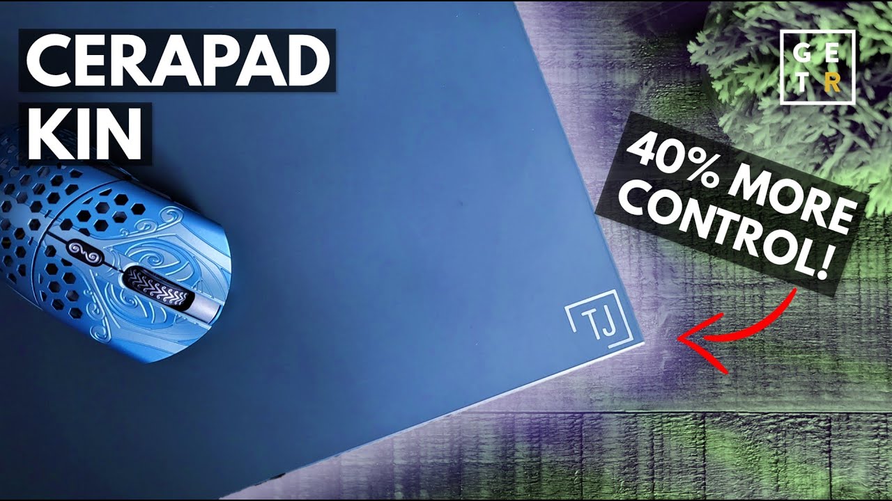 CeraPad KIN review - BEST hard mousepad?