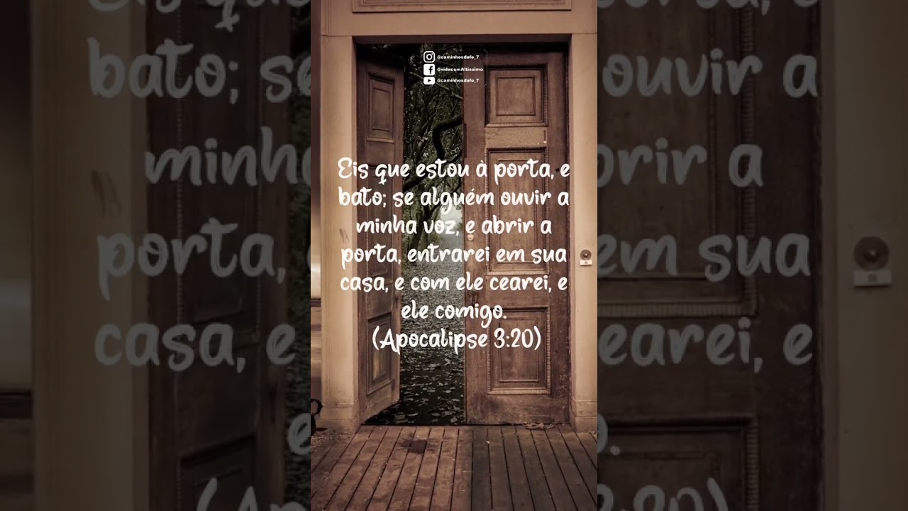 Deus t&aacute; Abrindo uma PORTA de Ben&ccedil;&atilde;os pra Voc&ecirc; Hoje!! #boasnovas #viral