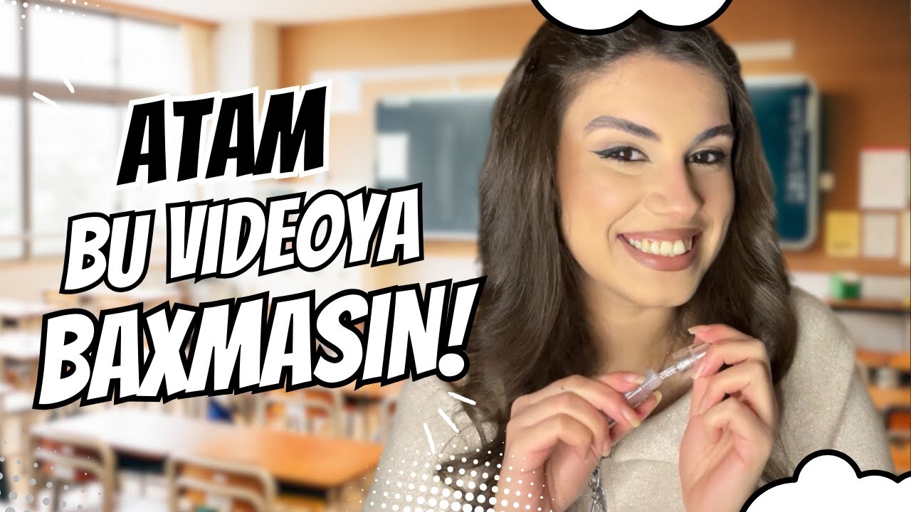 İmtahandan QAÇIB Əyləncə Mərkəzinə Getdim (Makyaj və söhbət - Aytac Ahmedova