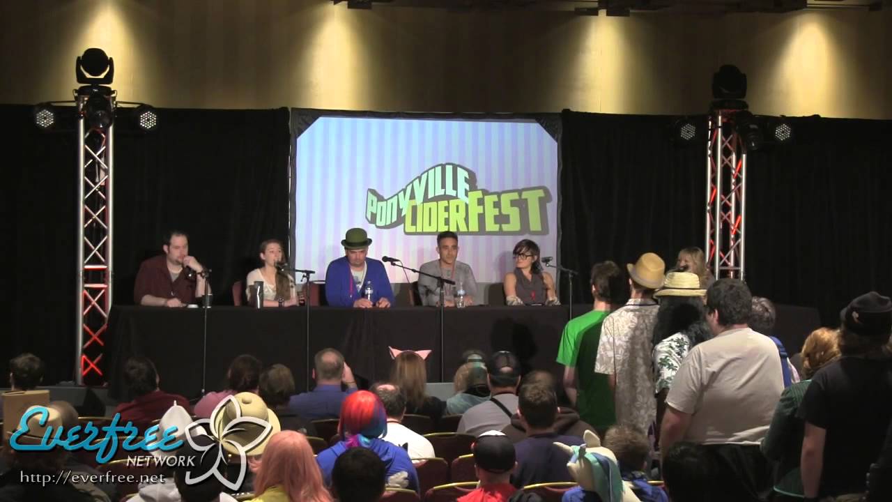 Ponyville Ciderfest 2014 - Friday Voice Actor Panel