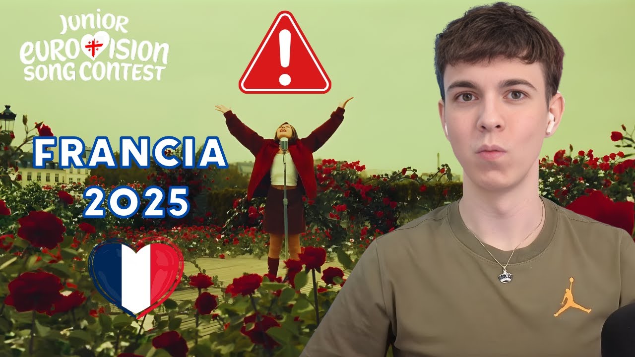 🌹 Reacción LOU DELEUZE - CE MONDE | EUROVISIÓN JUNIOR 2025 FRANCIA 🇫🇷 | SPANISH REACTION