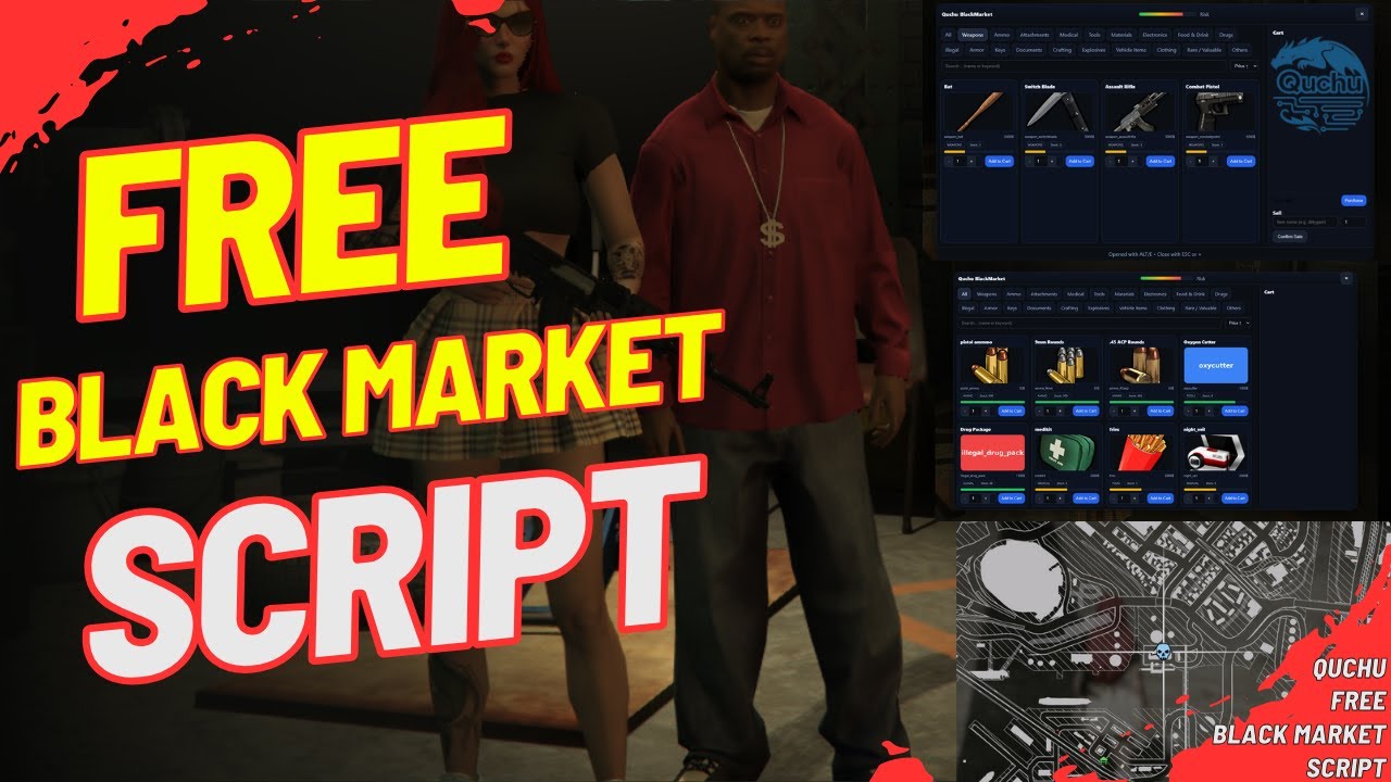 Fivem Free Black Market Script