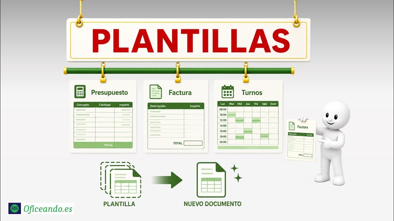 Plantillas – Curso LibreOffice Calc Básico – Módulo 8 Unidad 1