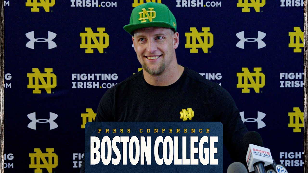 Boston College | Post-Practice Press Conference (10.28.25) | Notre Dame Football