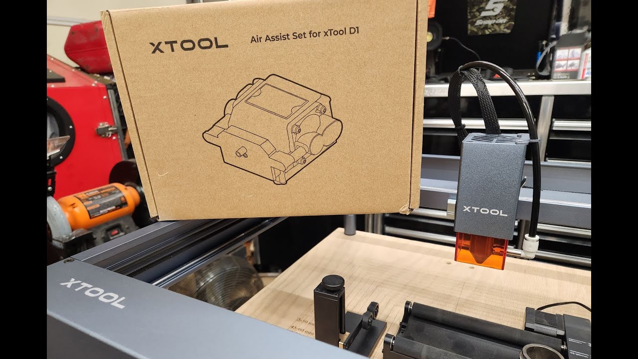 Unboxing and Full Install of XTOOL Air Assist on D1 10W