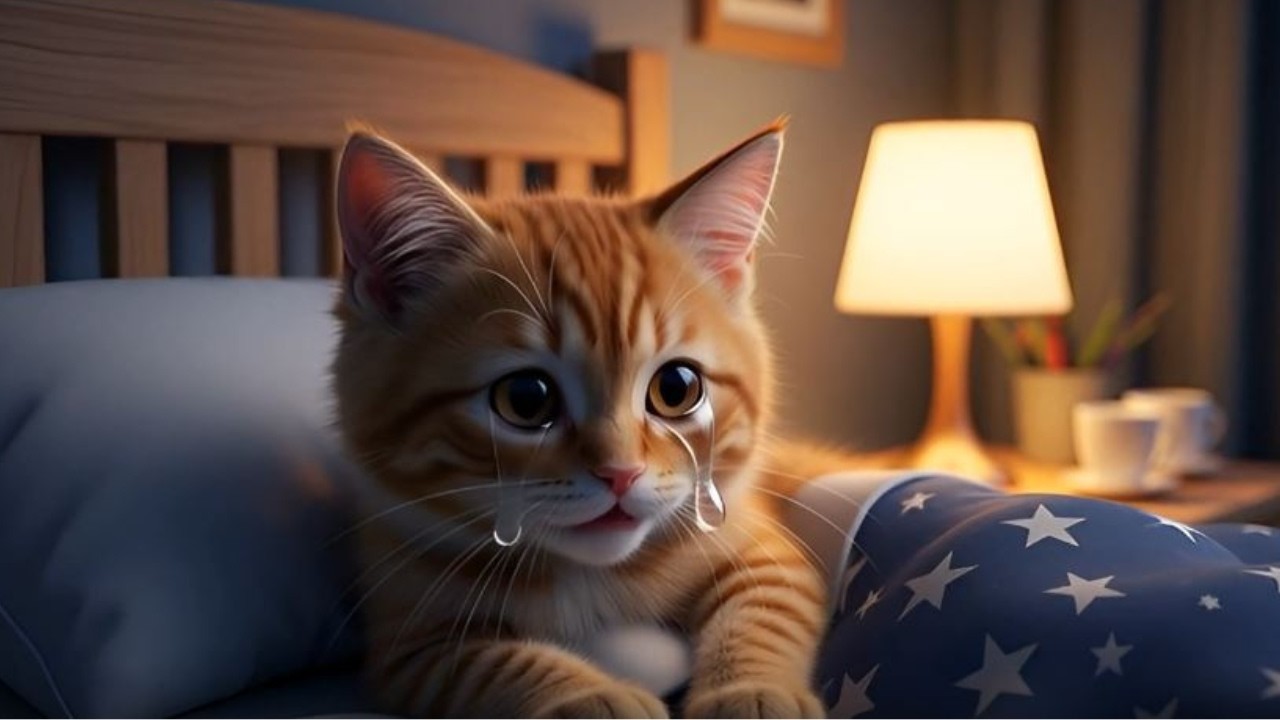 Ginger Kitten Misses Papa Cat, Mama Cat Calls To Let Kitten See Papa |  Heartwarming Stories
