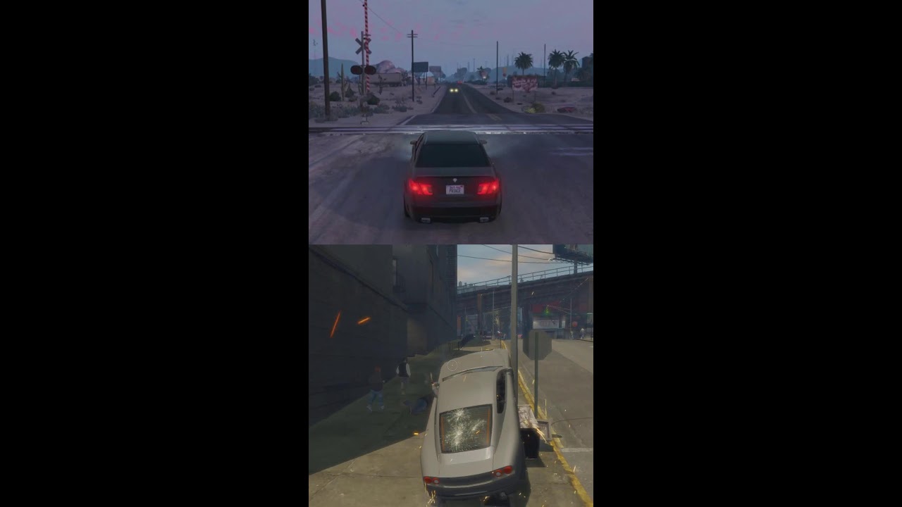 GTA IV vs GTA V 🔥 LIVE BATTLE | Details Driving & Destruction Test #GTA4#GTAVLIVE #gta5 #GTA4LIVE
