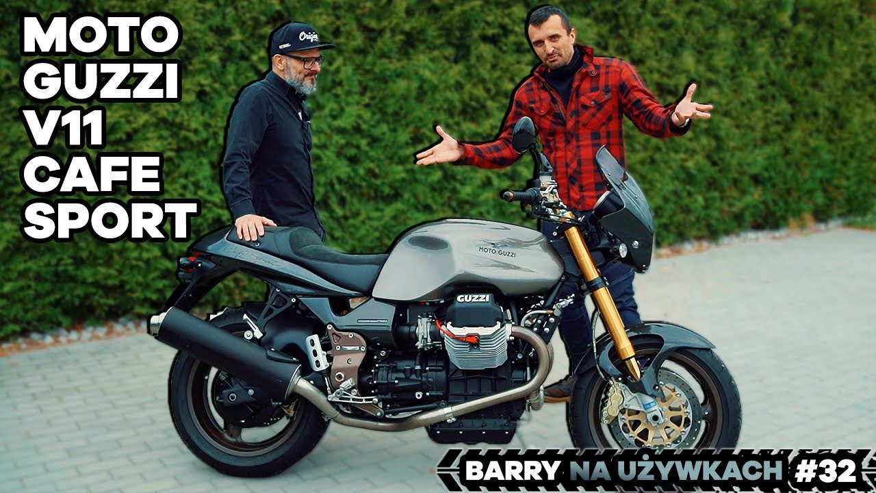 Moto Guzzi V11 Cafe Sport (2004) w stanie perfekcyjnym! 🤩 Barry na używkach #32